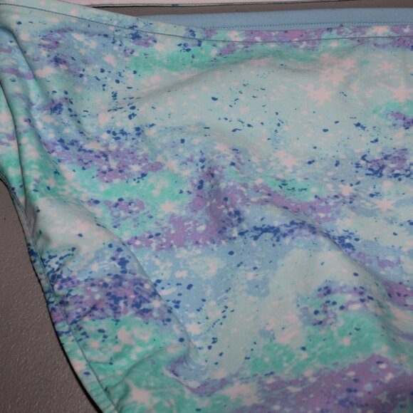 Multi Color Reversibile 2 Pcs Justice Bikini Swimsuit Size 16 - Picture 15 of 16